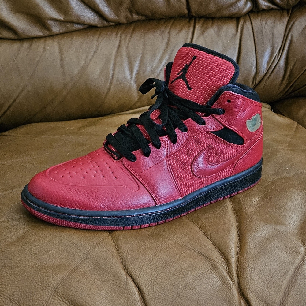 Men's Nike Air Jordan 1 High Retro OG 97 TXT Gym Red Size 11.5 - Picture 6 of 14